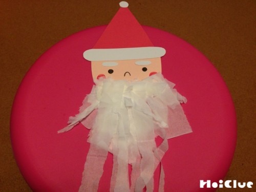 もしゃもしゃヒゲのサンタクロース〜アレンジ自在の製作遊び〜