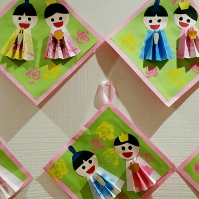 【みんなの投稿】２歳児 お雛さま