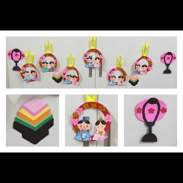 【みんなの投稿】＊０歳児 ひな祭り