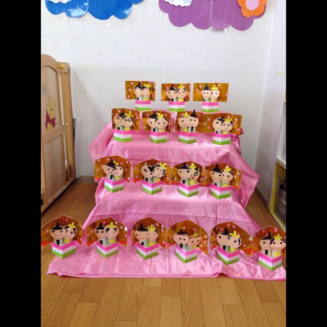 【みんなの投稿】牛乳パックで作ったお雛様