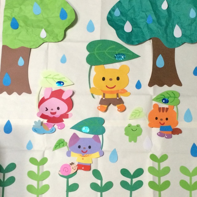 【みんなの投稿】雨の日 製作 【みんなの投稿】雨の日 製作