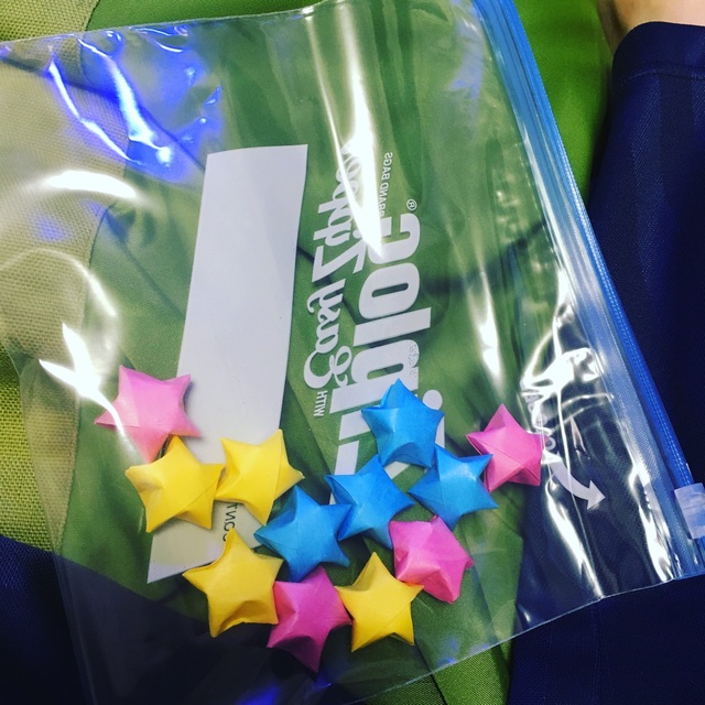 【みんなの投稿】紙テープで星