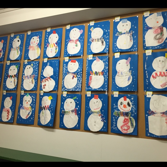 【みんなの投稿】3歳児 冬 ゆきだるま