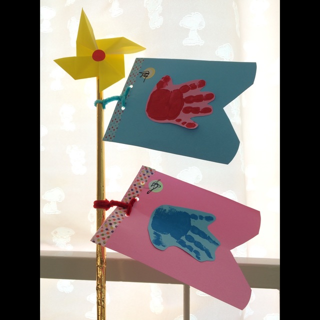 【みんなの投稿】「こいのぼり」1歳児製作