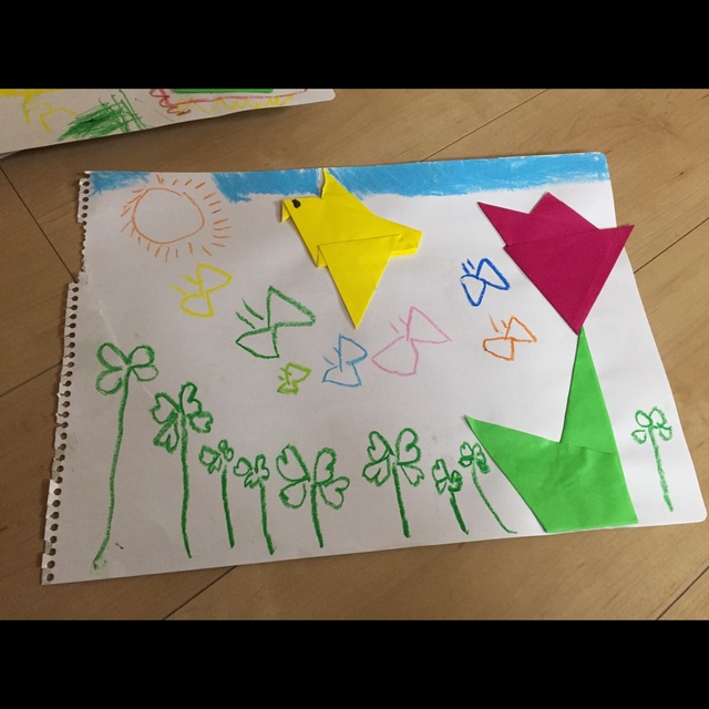 【みんなの投稿】【ことりとチューリップ】