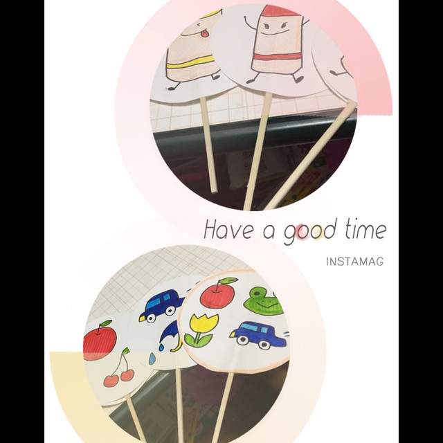 【みんなの投稿】「どんな色が好き？」ペープサート