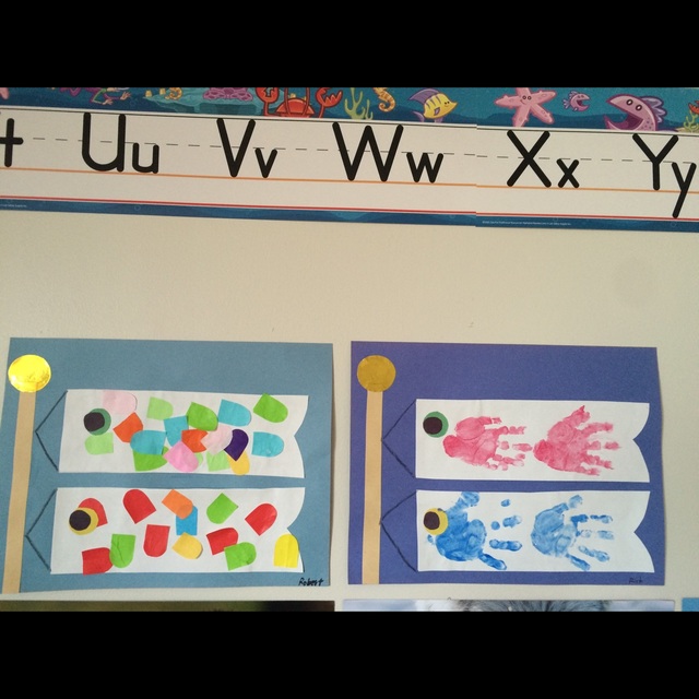 【みんなの投稿】手形 こいのぼり