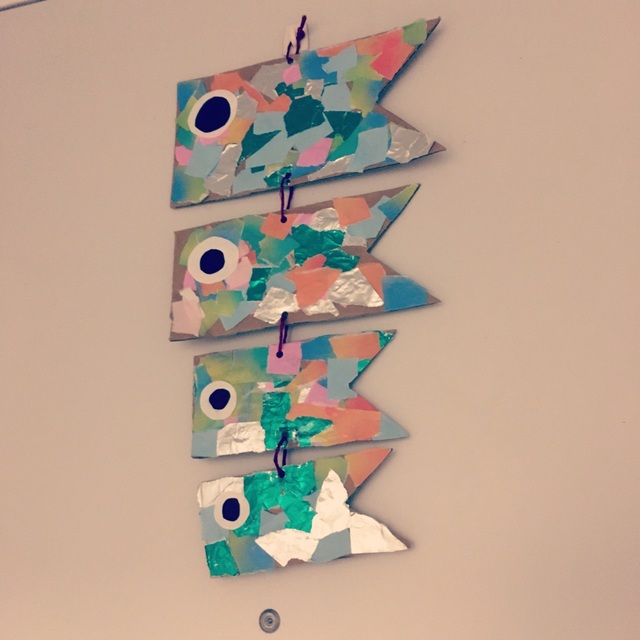 【みんなの投稿】玄関飾り⭐︎鯉のぼり