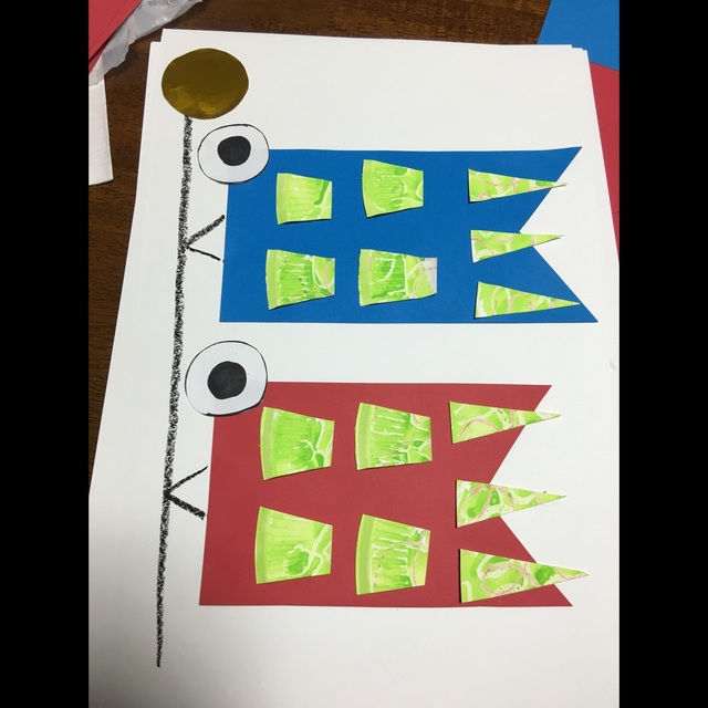 【みんなの投稿】4歳児 こいのぼり