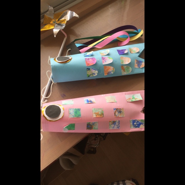 【みんなの投稿】5歳児 こいのぼり製作