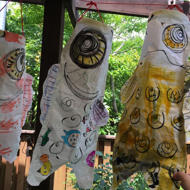 【みんなの投稿】和紙でこいのぼり