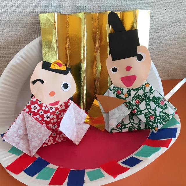 【みんなの投稿】5歳児　雛人形