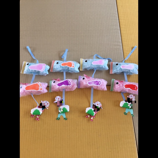 【みんなの投稿】傘袋のユラユラこいのぼり