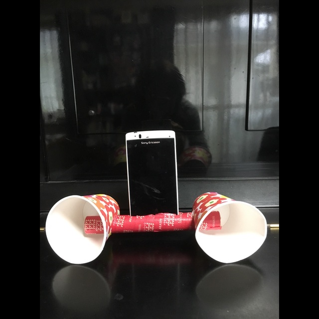 【みんなの投稿】母の日スマホスタンド&スピーカー