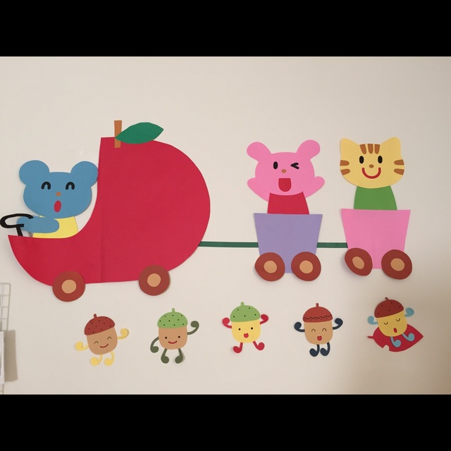 【みんなの投稿】りんご　どんぐり