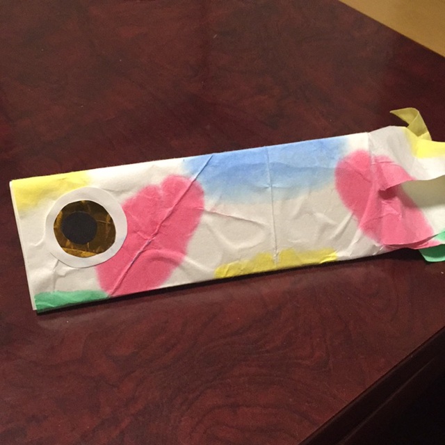 【みんなの投稿】こいのぼり染め紙