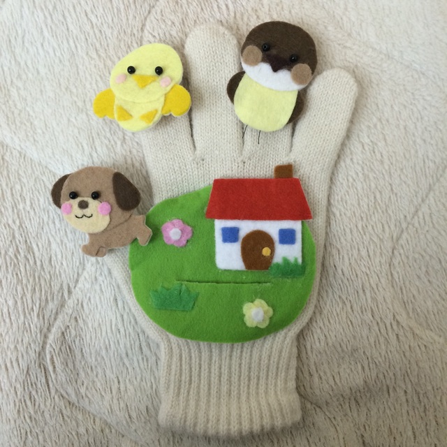 【みんなの投稿】手袋シアターかわいいかくれんぼ