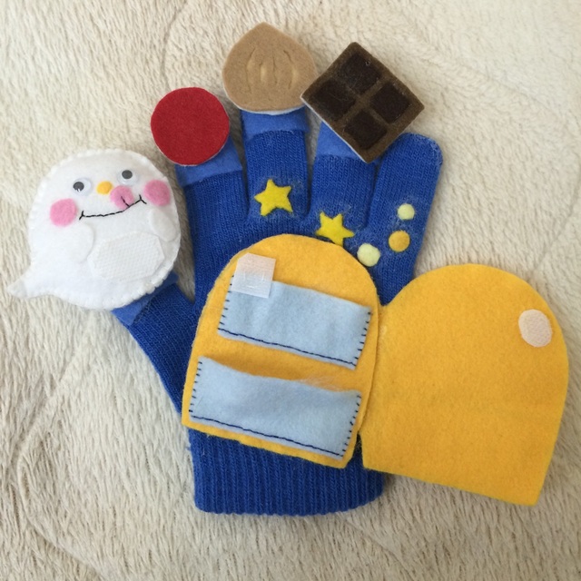 【みんなの投稿】手袋シアターくいしんぼうおばけ