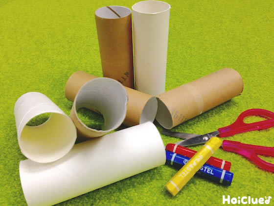 ここまで楽しめる！トイレットペーパーの芯がメインの製作遊び13選