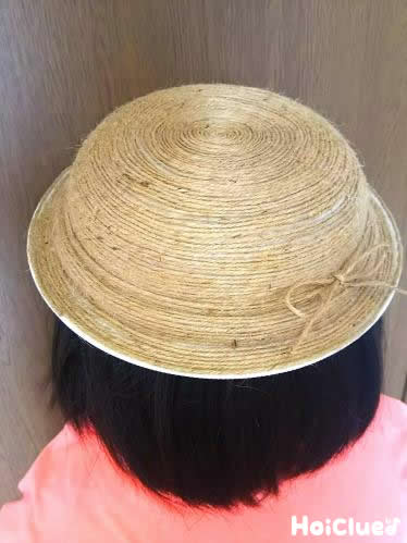 本物そっくり麦わら帽子〜たった2つの材料で作れる、夏の手作りアイテム〜