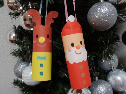 【みんなの投稿】廃材が変身！可愛いサンタ＆トナカイ