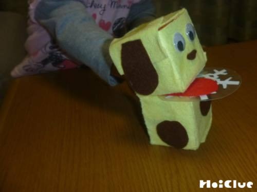 牛乳パックパペット〜パクパク動かして楽しむ手作りおもちゃ〜