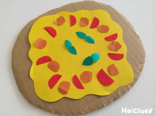 できたてピザ屋さん〜トッピングでワクワク広がる製作遊び〜