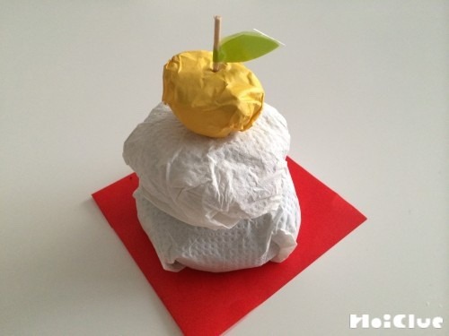 かがみもち〜正月おもしろ製作あそび〜