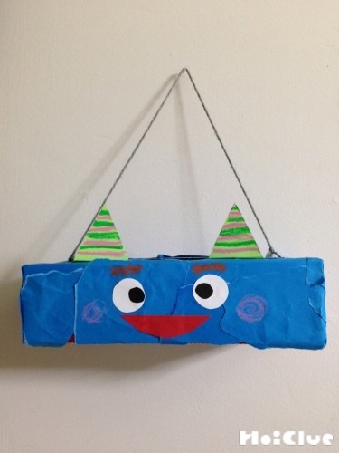 鬼さんの豆入れバッグ〜節分にもってこいの手作り豆入れ〜