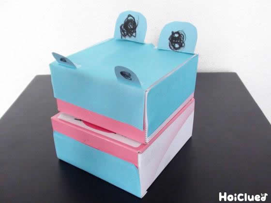 パクパク！おしゃべりカバさん〜空き箱で楽しむ手作りパペット〜