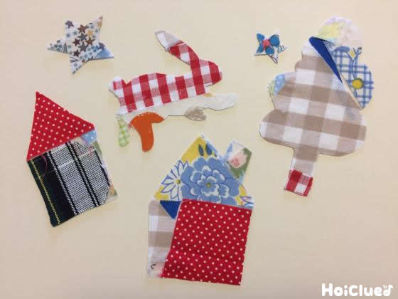 モザイク貼り絵〜アイデア満載！はぎれ活用術〜