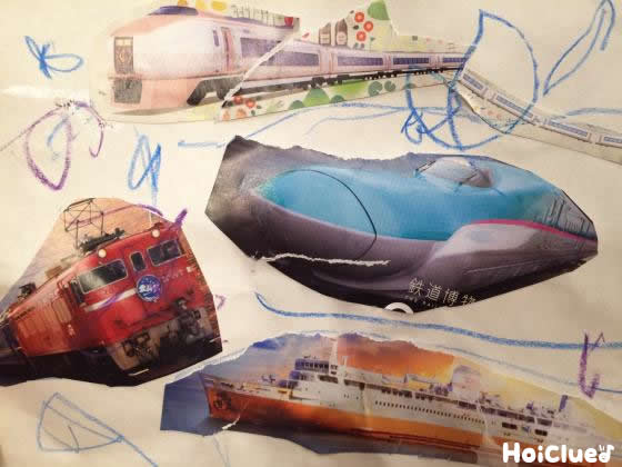 ちょきちょき！コラージュ〜チラシで楽しむ切り貼り遊び〜