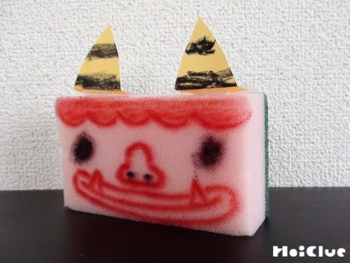 へんしん！スポンジ鬼〜意外なおもしろさがつまった製作あそび〜