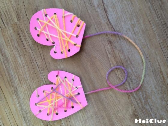 手袋であったか毛糸遊び〜手先を使って楽しめる製作遊び〜