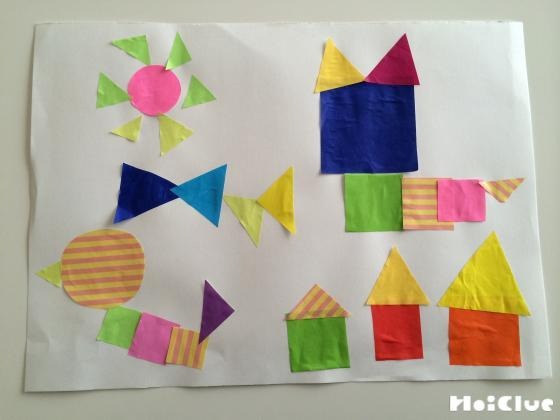 まる・さんかく・しかくの世界〜想像力をふくらませて楽しむ製作遊び〜