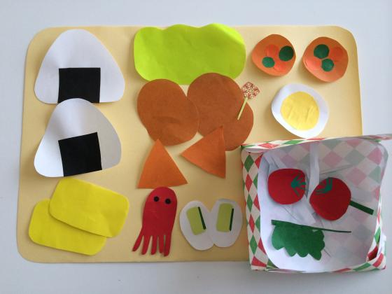 チョキチョキ！切り紙弁当〜描いて切って詰め込んで♪今日のおかずは何にしよう？