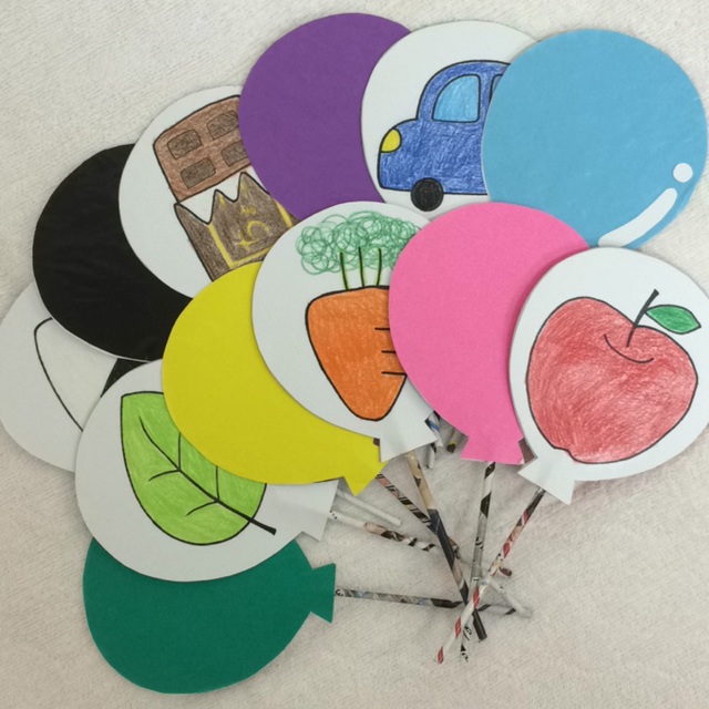 【みんなの投稿】ふうせんのうた ペープサート♪