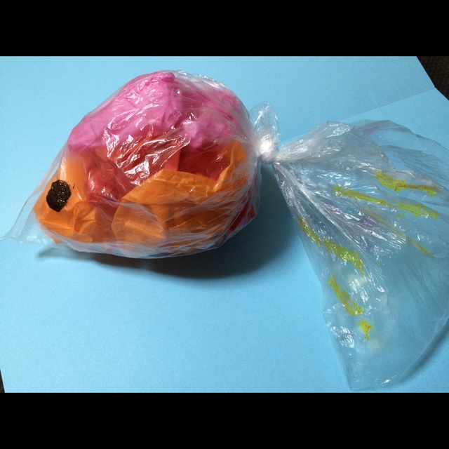 【みんなの投稿】【ビニール金魚】