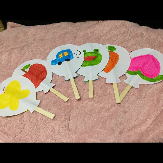 【みんなの投稿】◎ふうせんのうた(ペープサート)