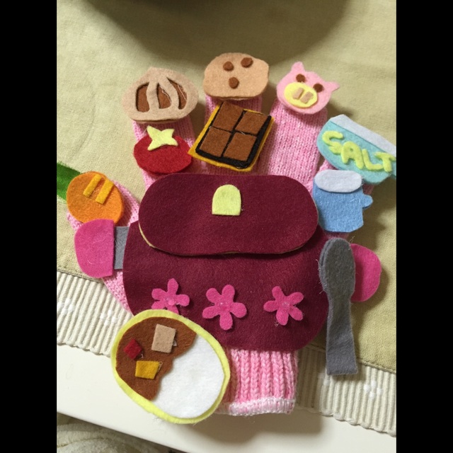 【みんなの投稿】カレーライスのうた 手袋シアター