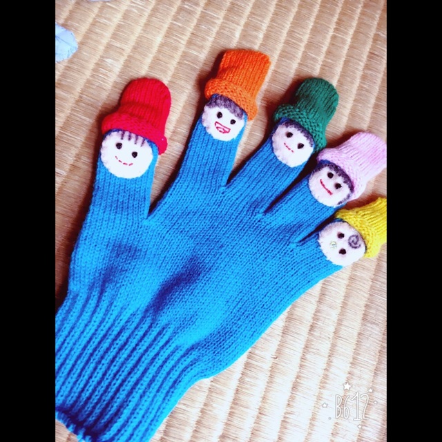 【みんなの投稿】誰かがりんごを隠してる！？手袋シアター