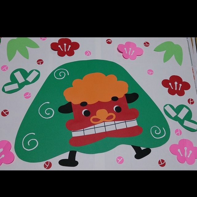 【みんなの投稿】【1月】獅子舞梅松