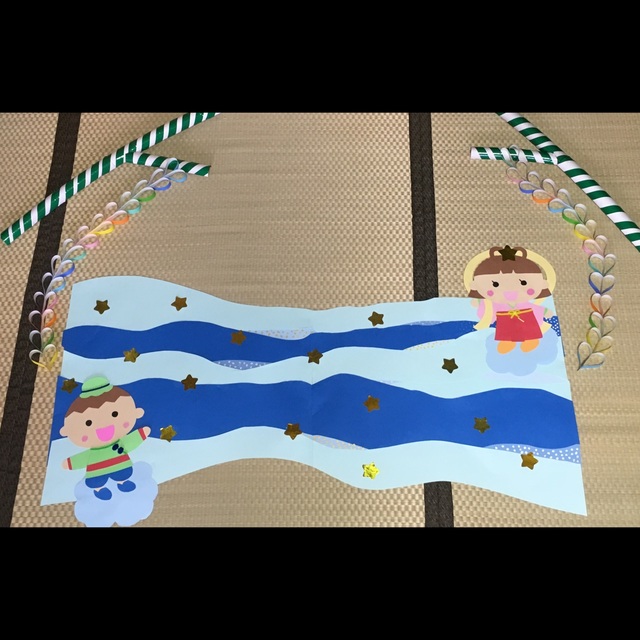 【みんなの投稿】七夕 壁面装飾