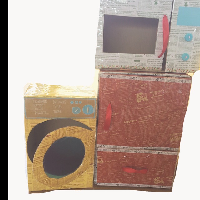 【みんなの投稿】【おままごとキッチン：ドラム式洗濯機、冷蔵庫、電子レンジ】