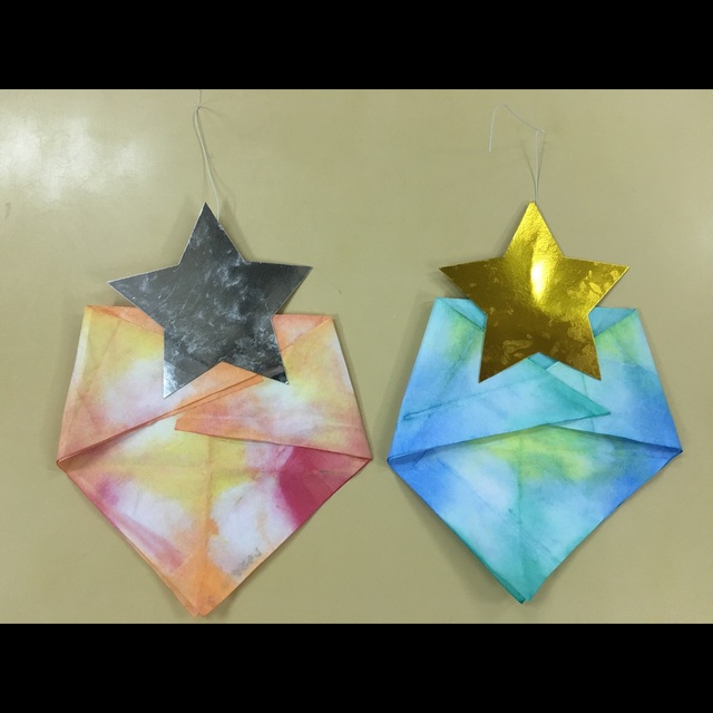 【みんなの投稿】【七夕飾り 織姫・彦星】