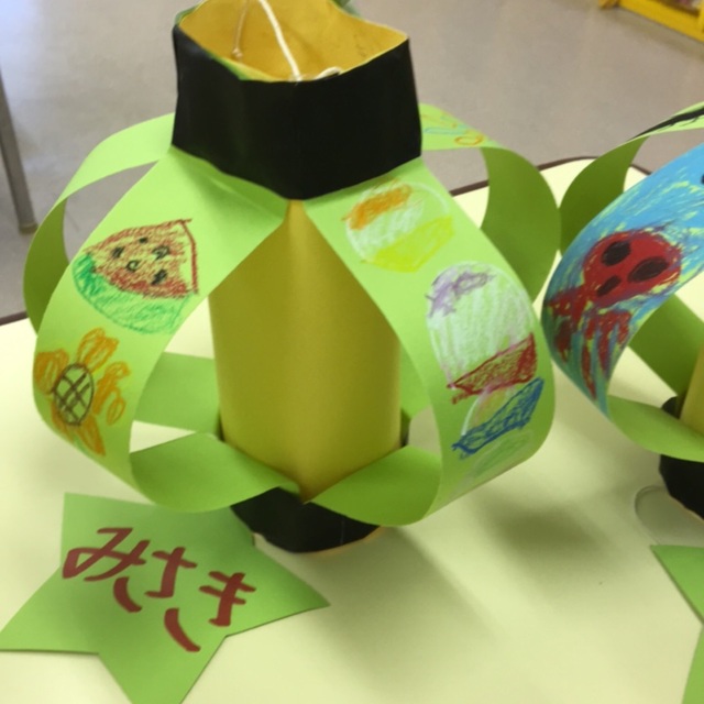 【みんなの投稿】夏祭り:ちょうちん〈年中〉