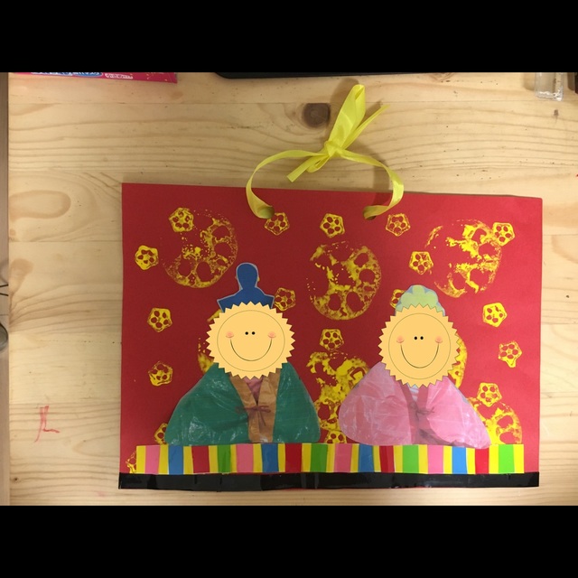 【みんなの投稿】『お雛様製作』