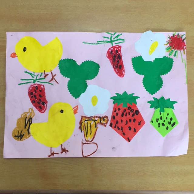 【みんなの投稿】5・6月の壁面 4歳児