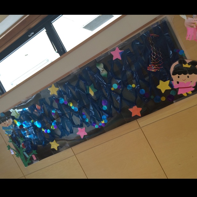 【みんなの投稿】カラーポリで大きな天の川