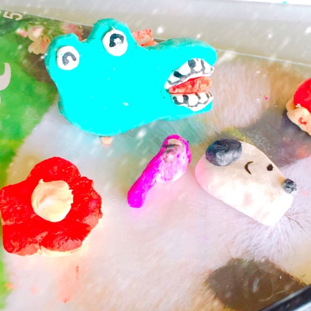 【みんなの投稿】紙粘土 3歳児